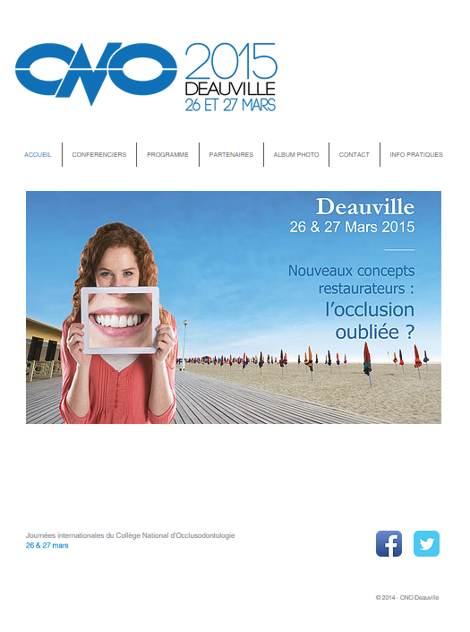 Journées Internationales du CNO 2015   Deauville